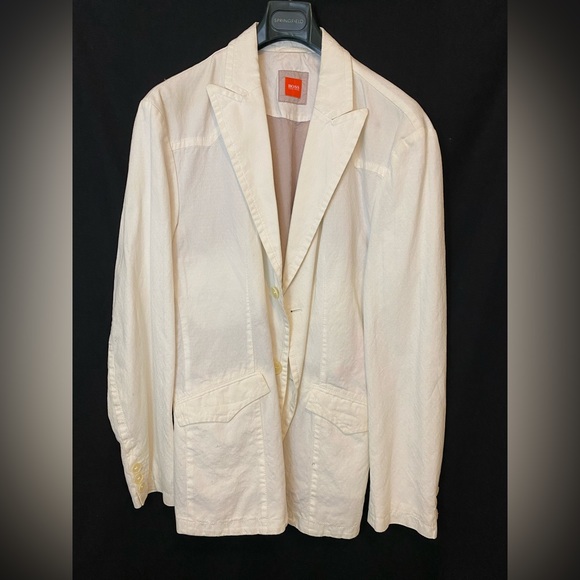 HUGO BOSS- cream sport coat - Picture 1 of 7